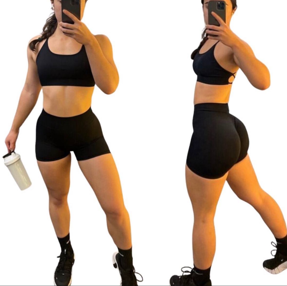 Short deportivo push up