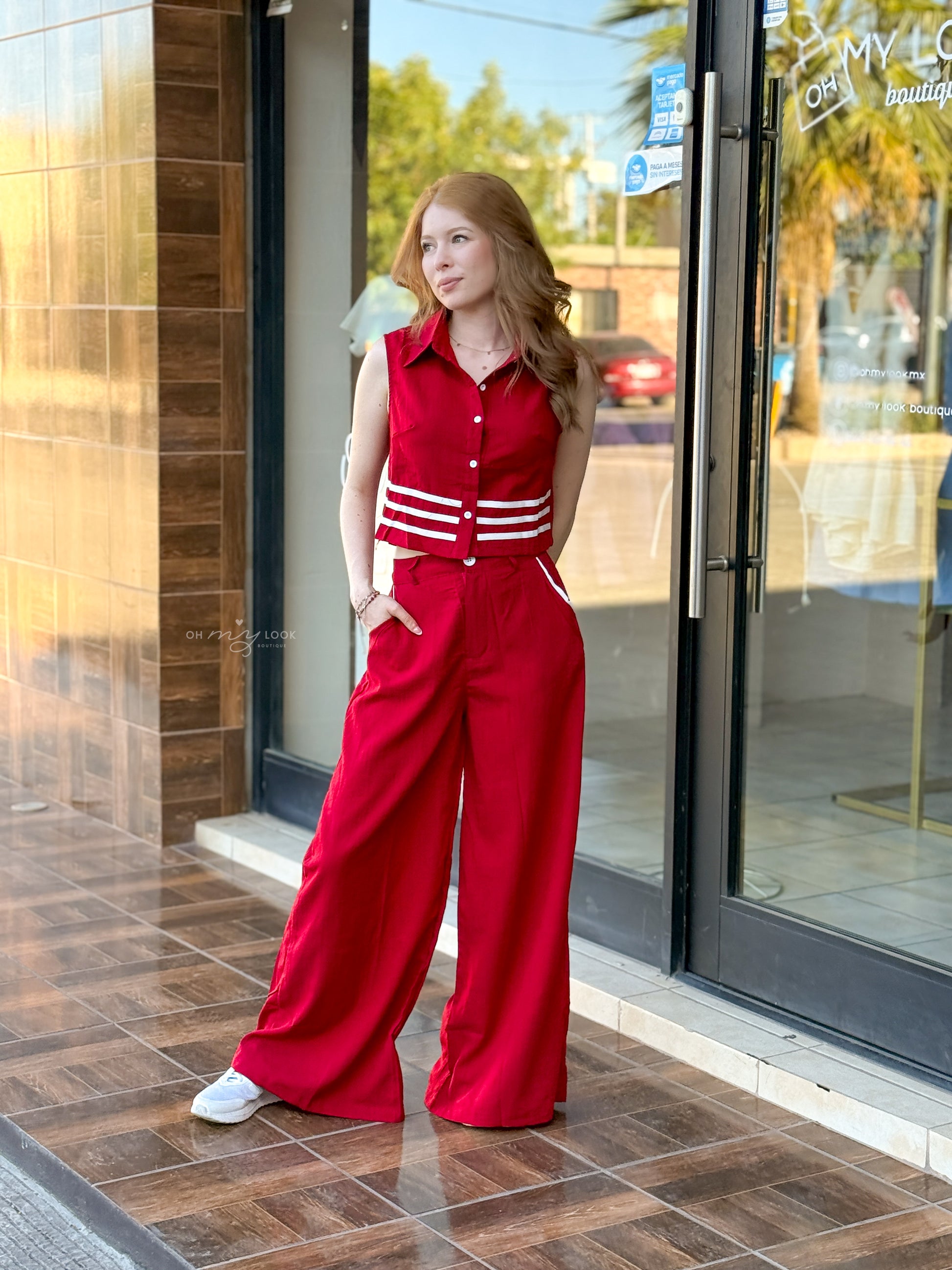 CONJUNTO PANTALON Y CHALECO