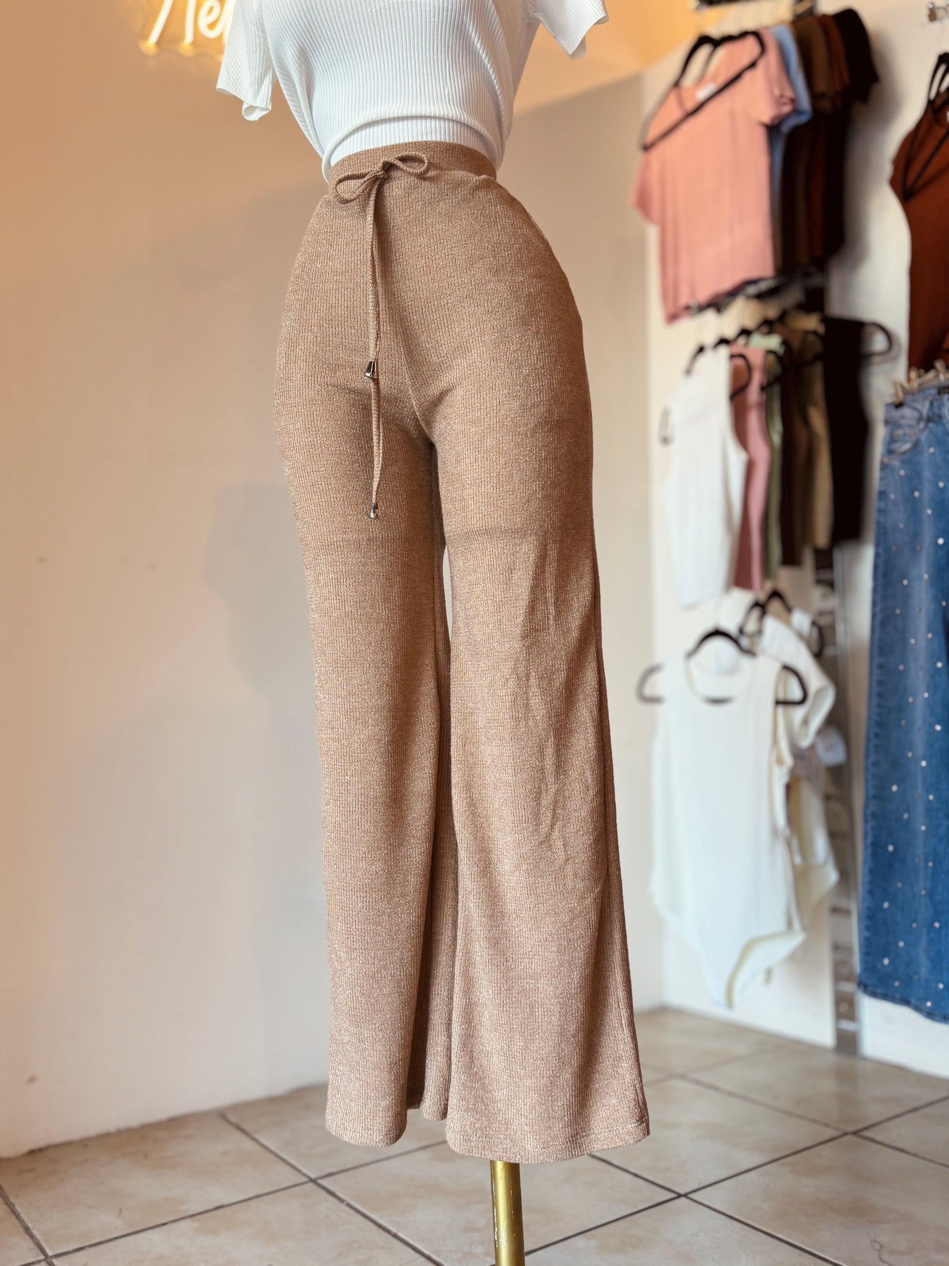 Pantalón Básico Rib