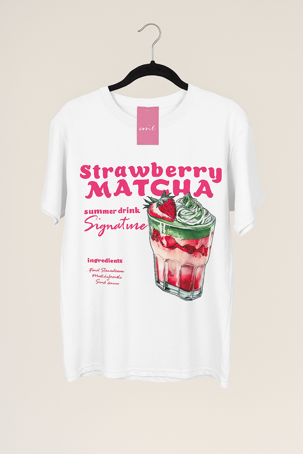 OML playera estampada
