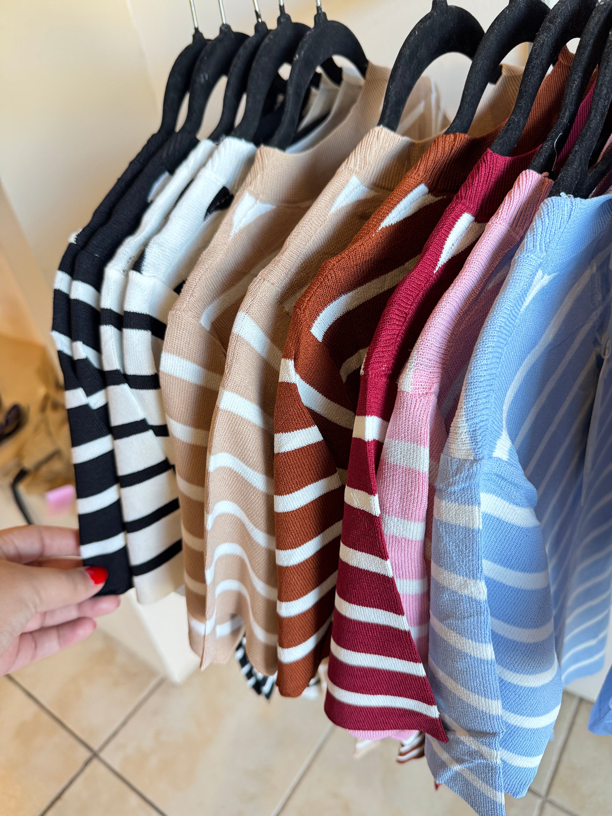 js-05 Blusa Rayada QQ815