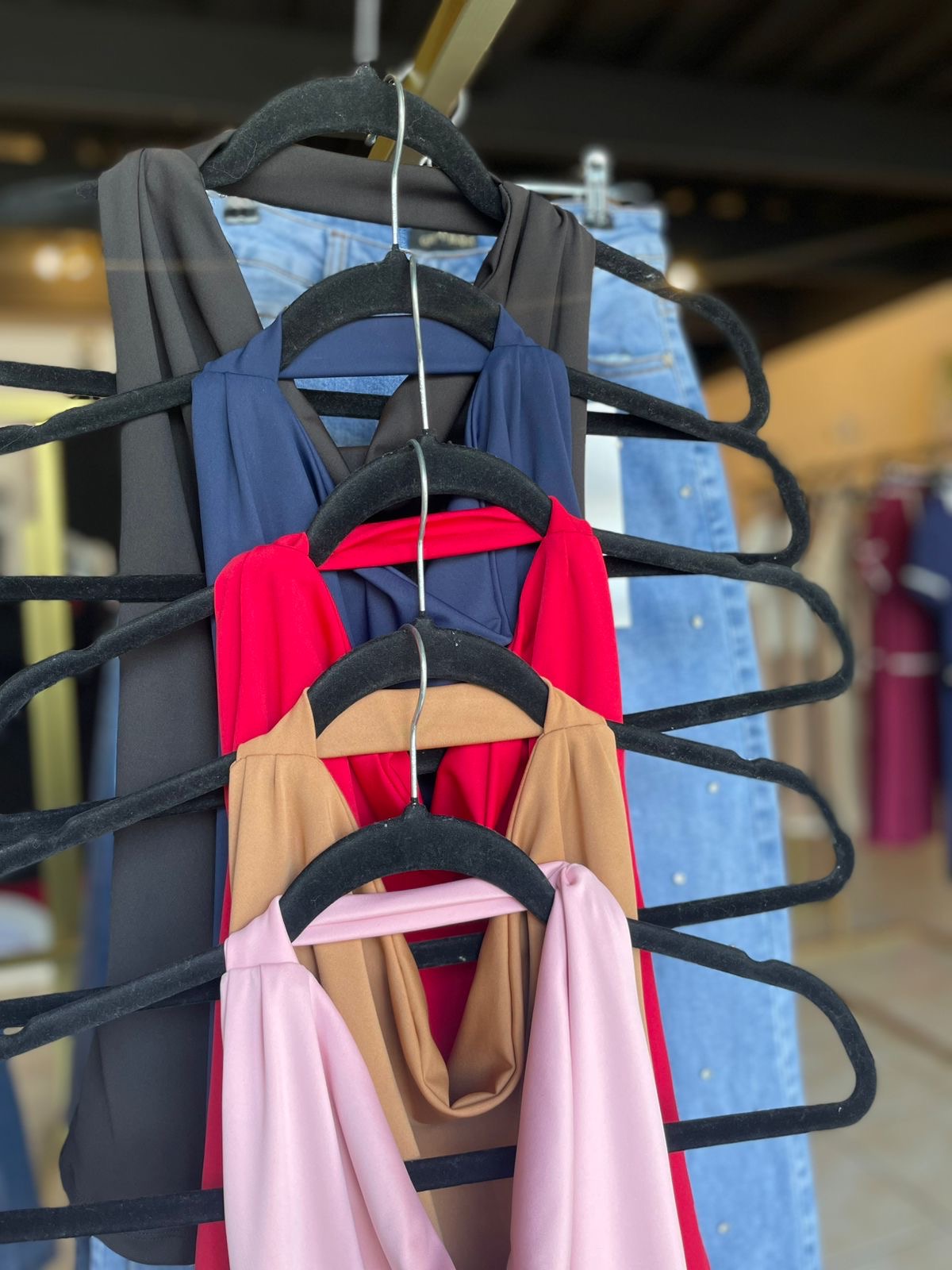 Blusa cuello caído