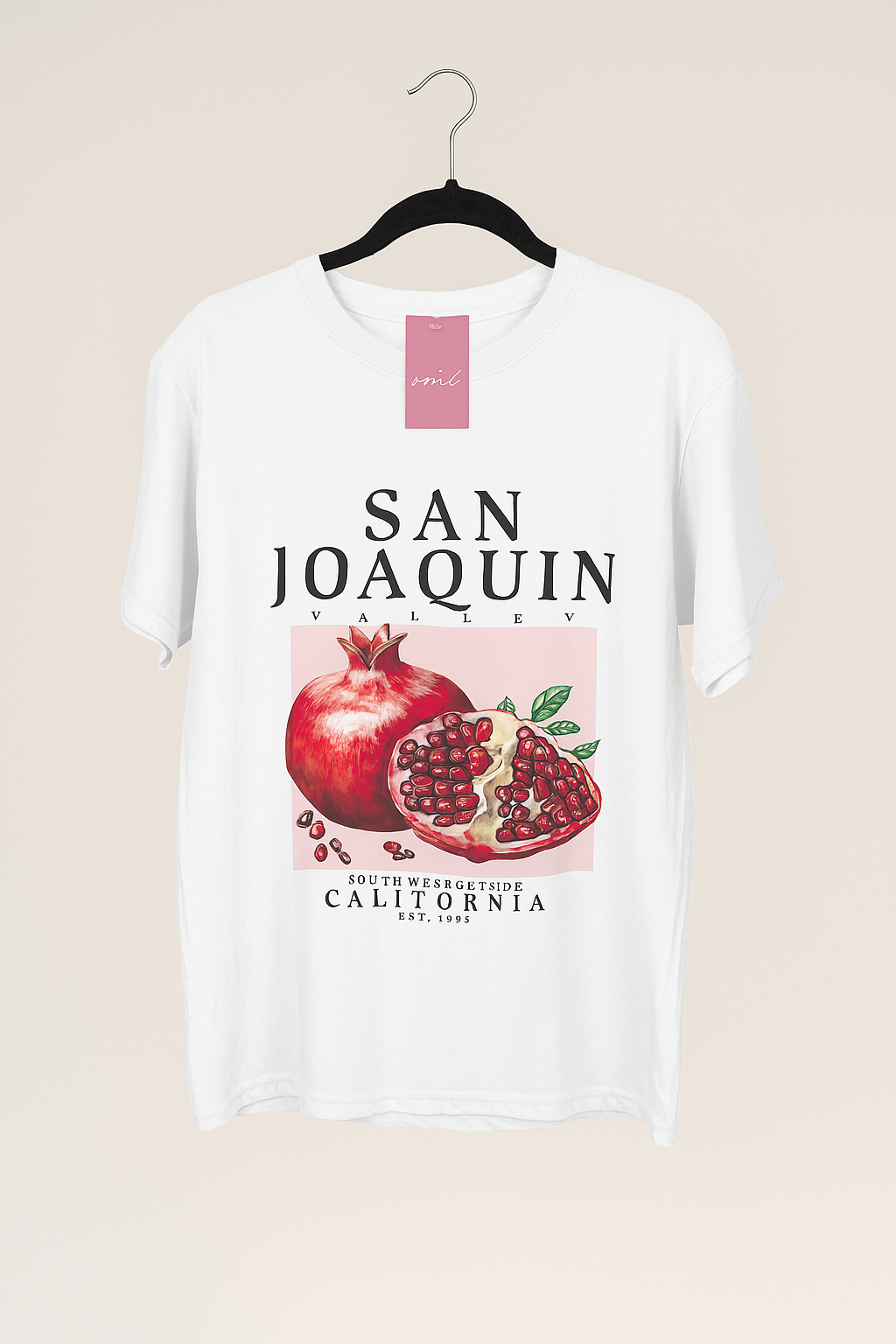 OML playera estampada