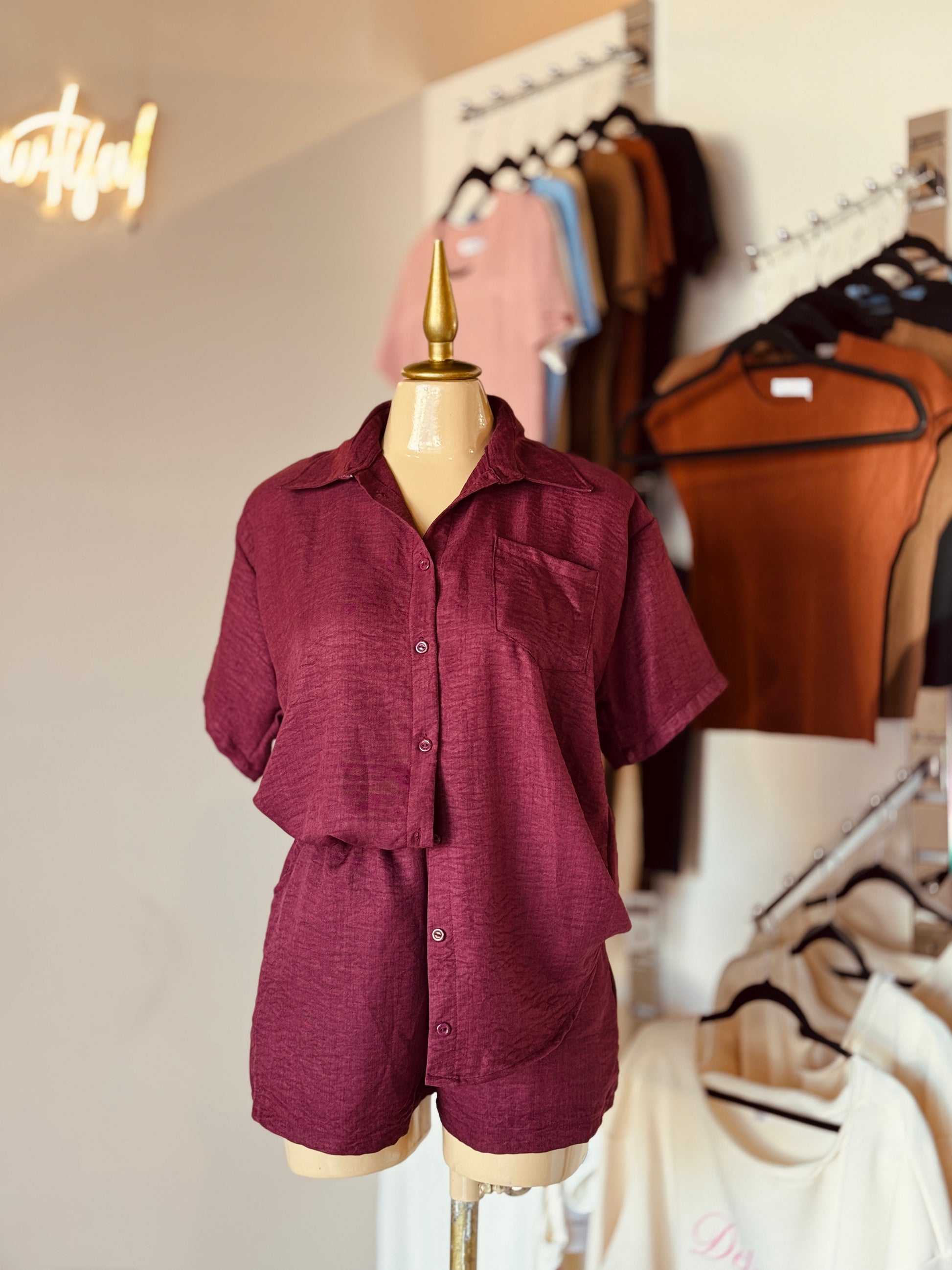 Conjunto Short + Camisa