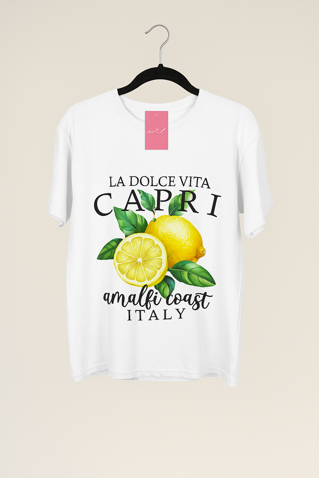 OML playera estampada