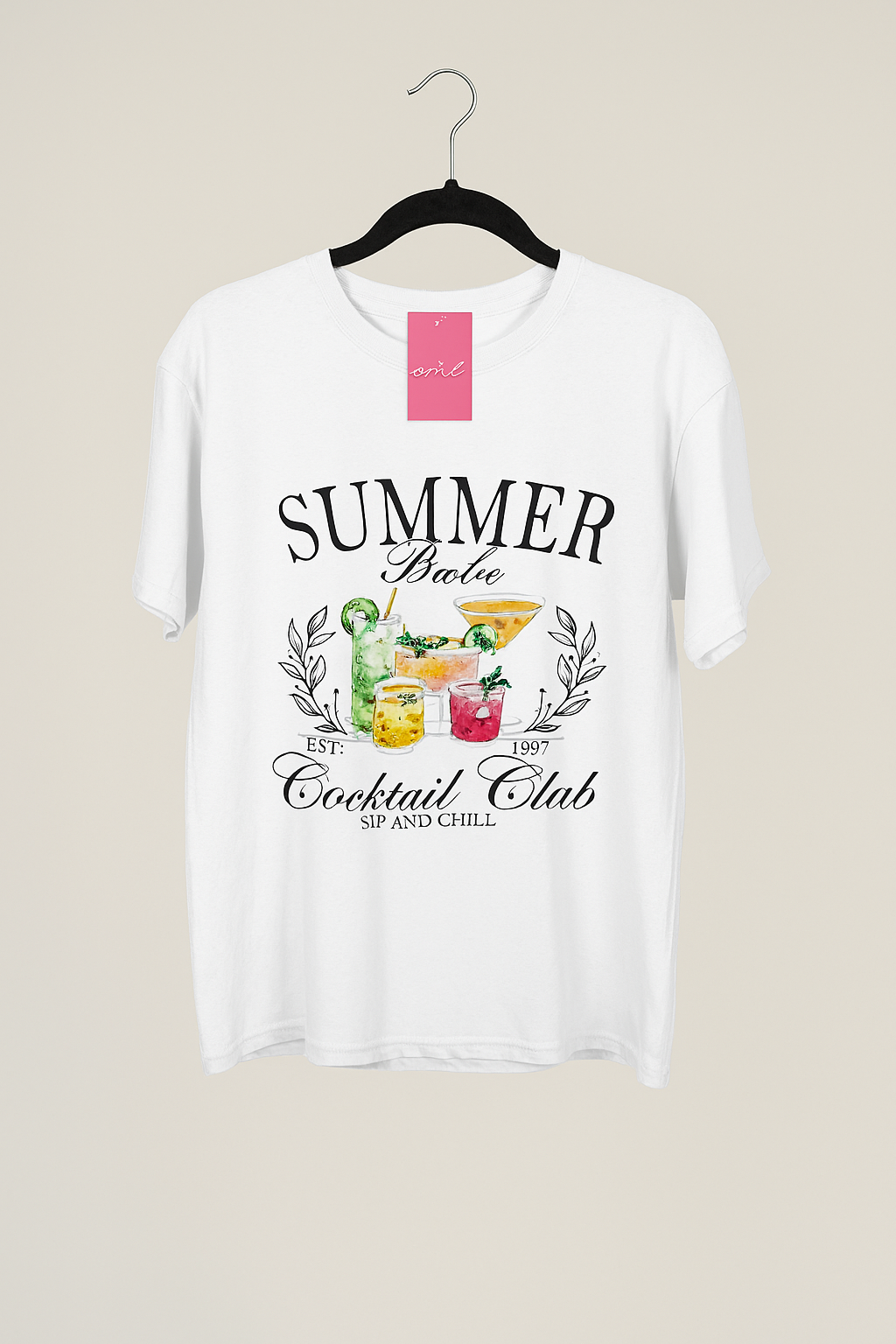 OML playera estampada