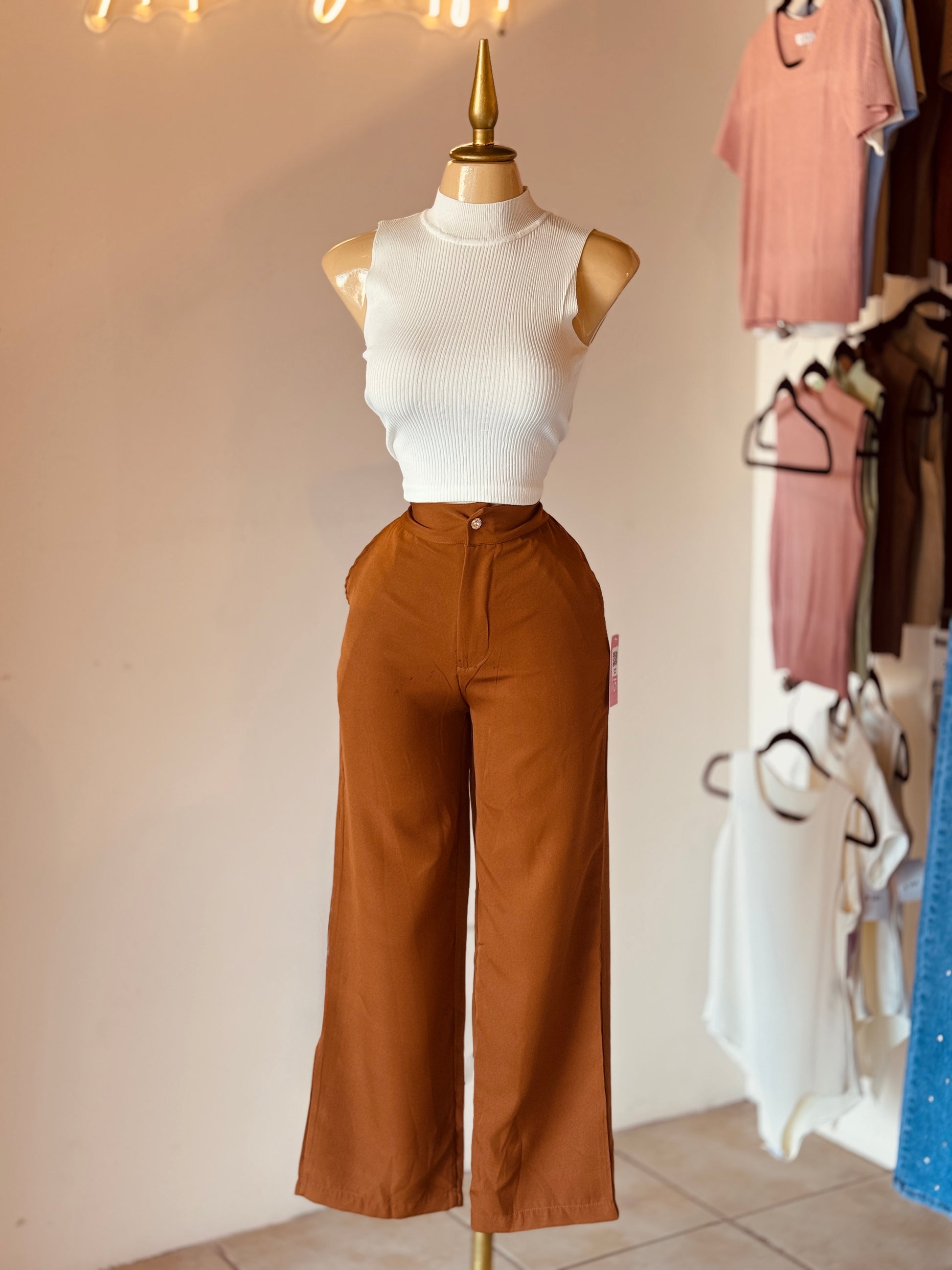 Pantalón Recto de Vestir