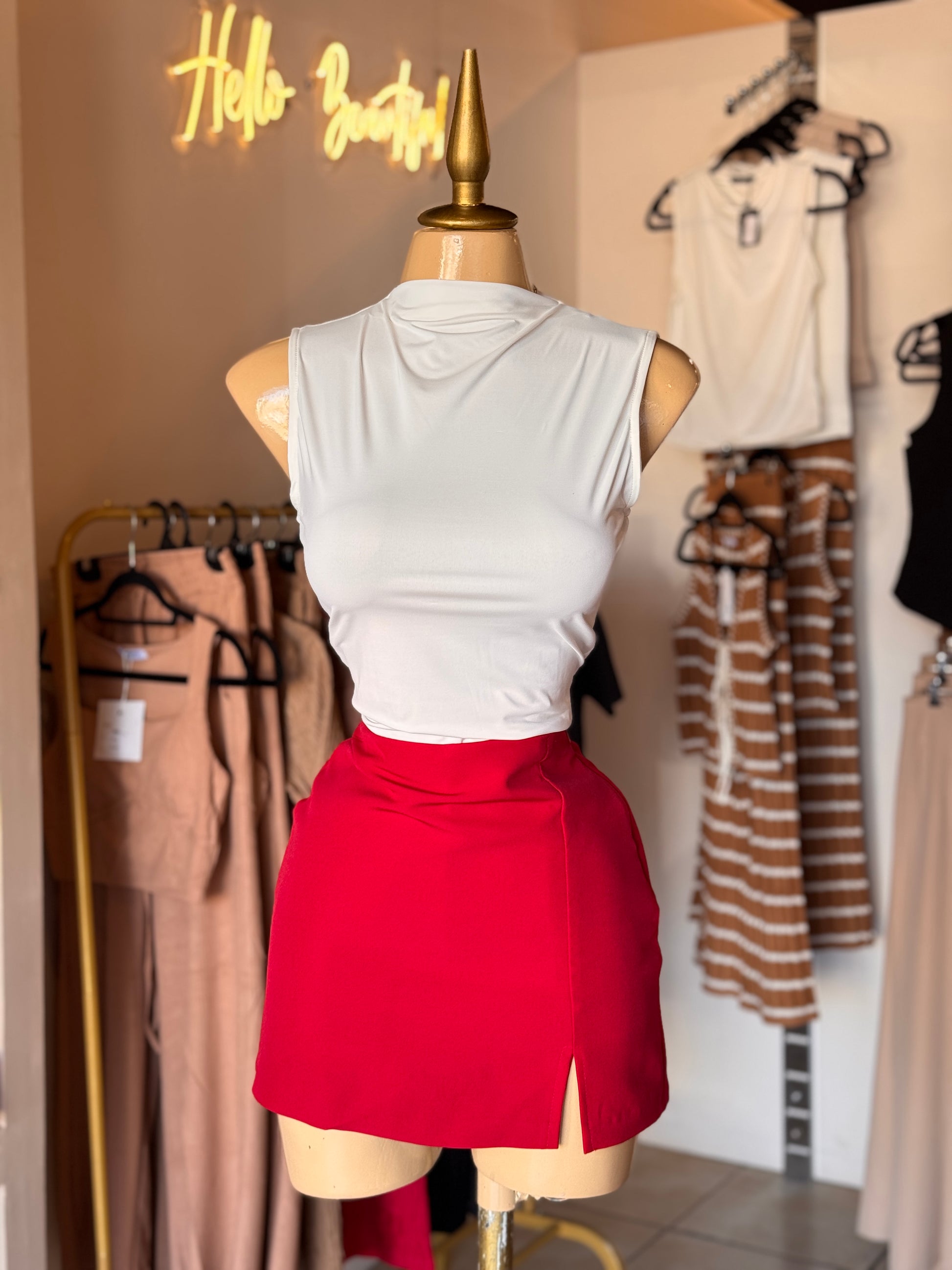 js-01 Short Falda Abertura