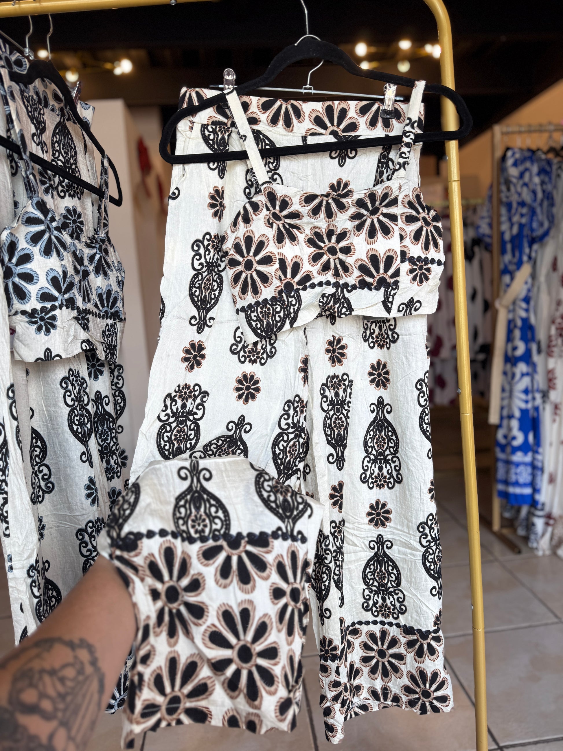 AF Conjunto estampado tirantes