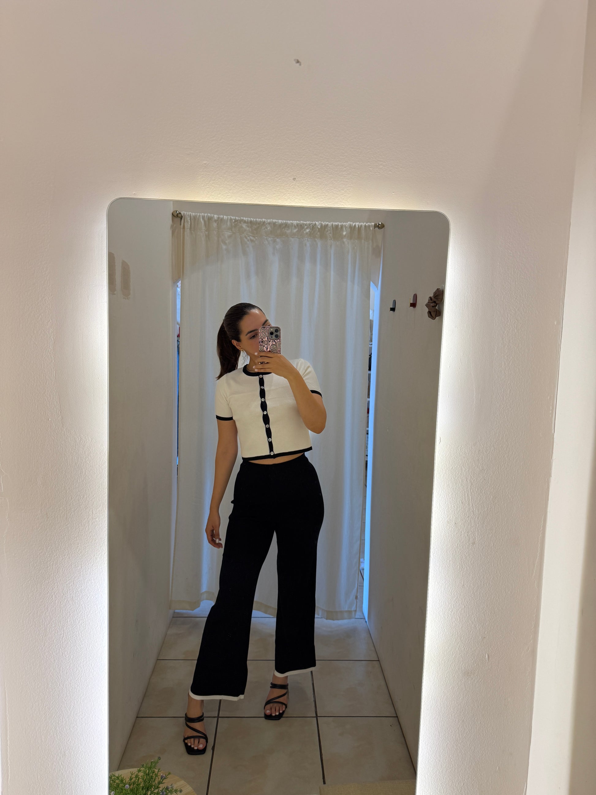 Set blusa botones