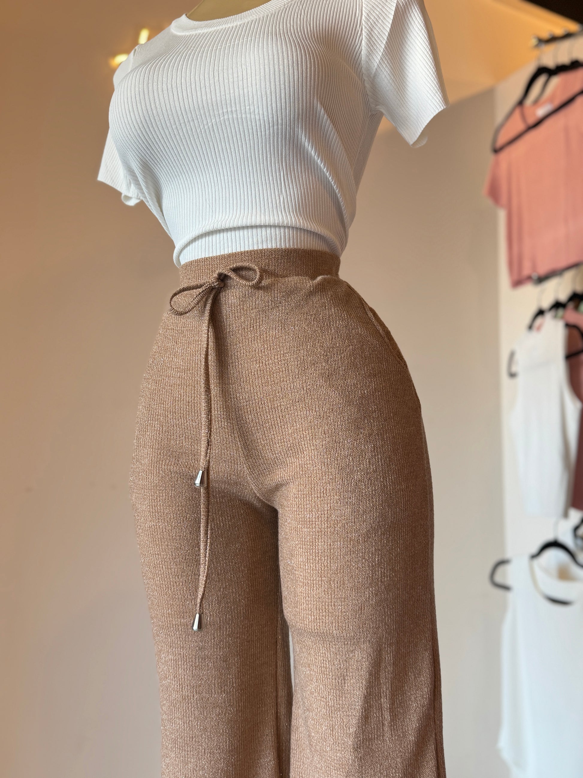 Pantalón Básico Rib