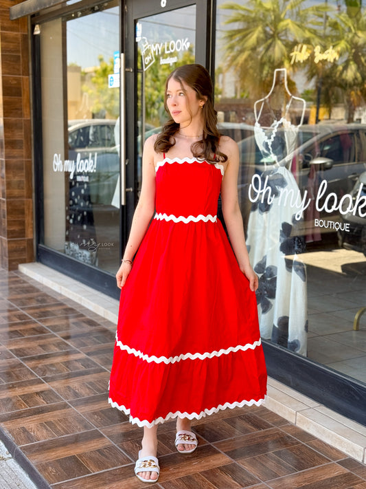 AF-53 VESTIDO LARGO CON ONDAS (P251342J)