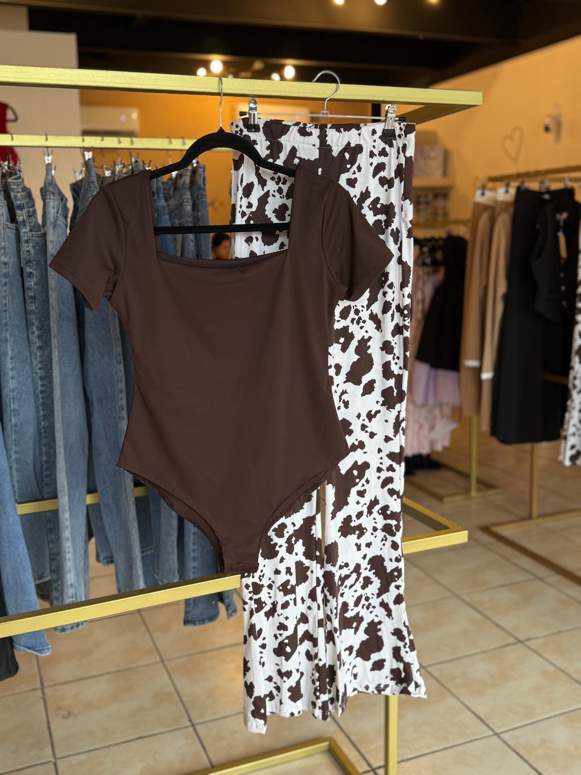 Pantalón flare vaquero
