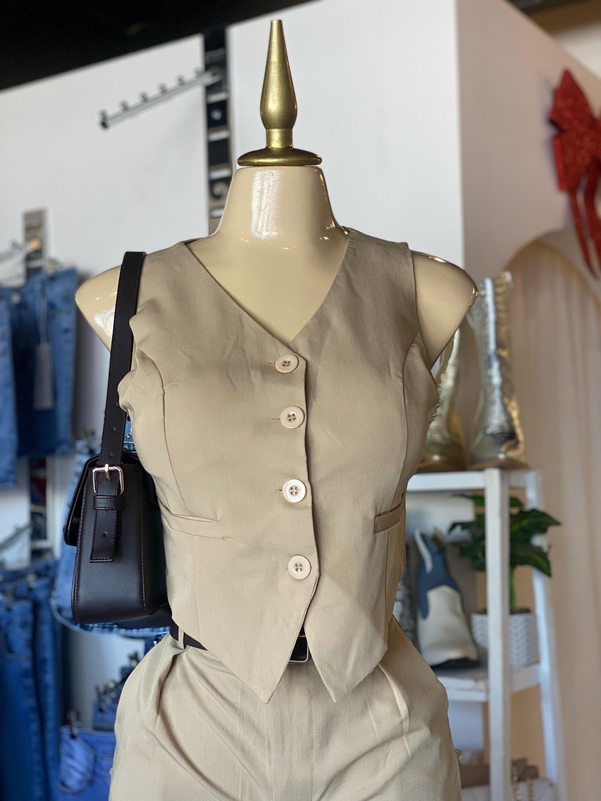 AF-43 conjunto chaleco con copa