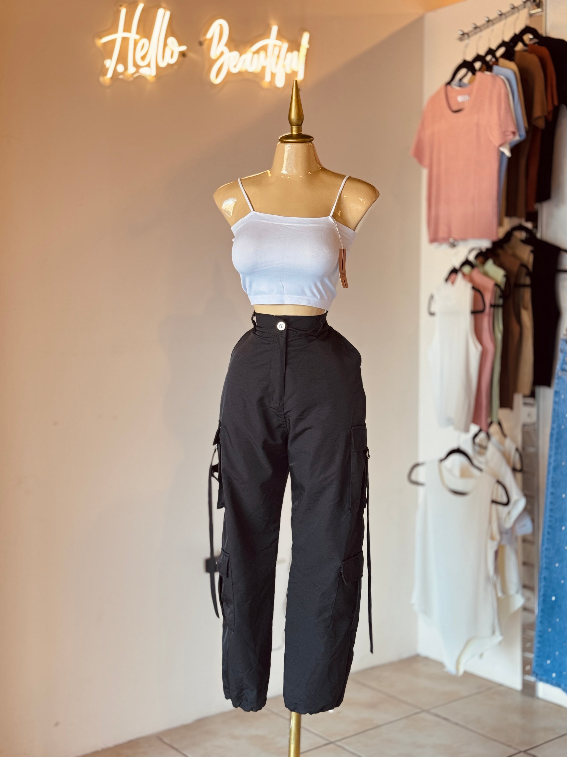 Pantalón Cargo Nylon