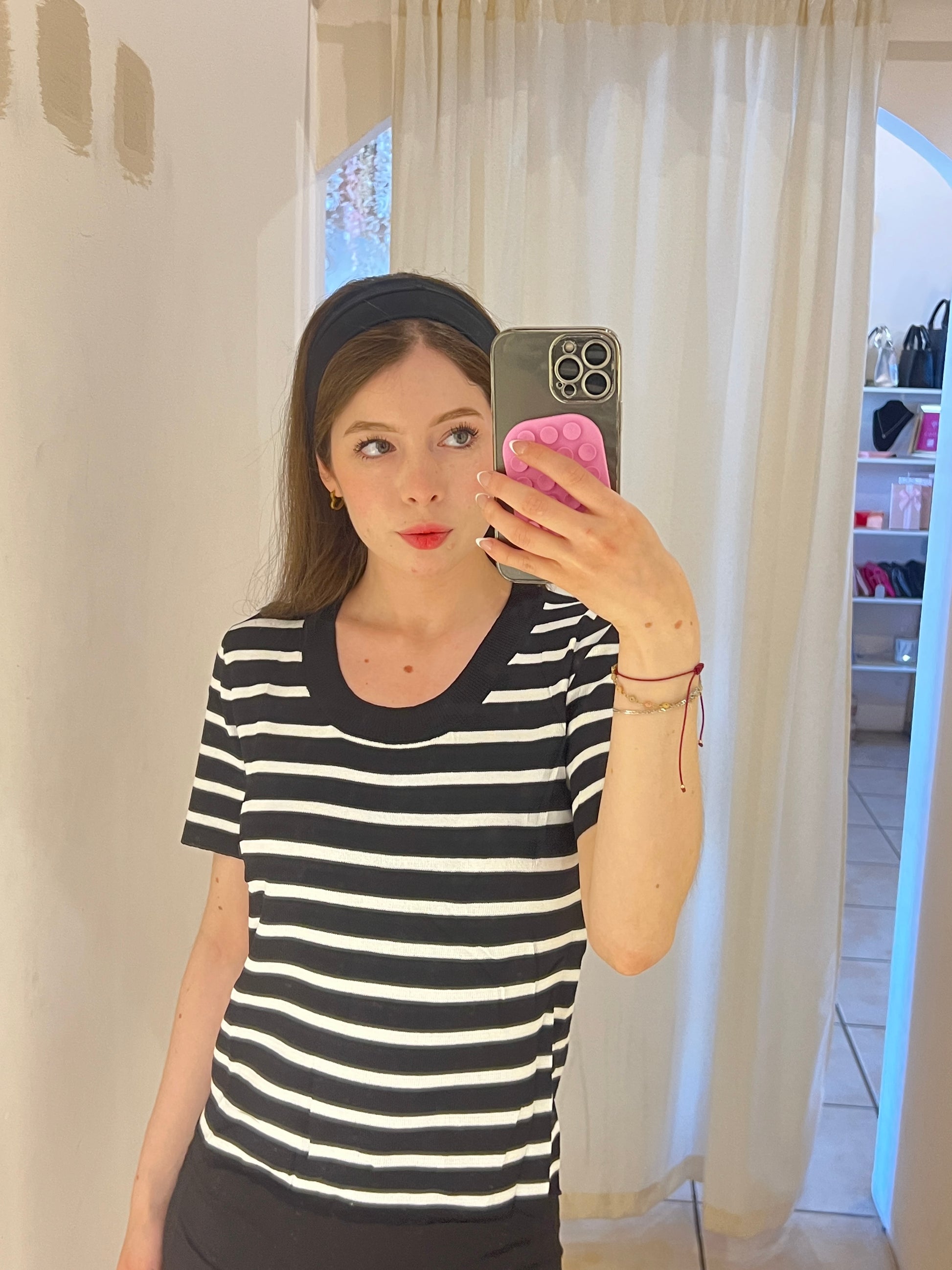 js-05 Blusa Rayada QQ815
