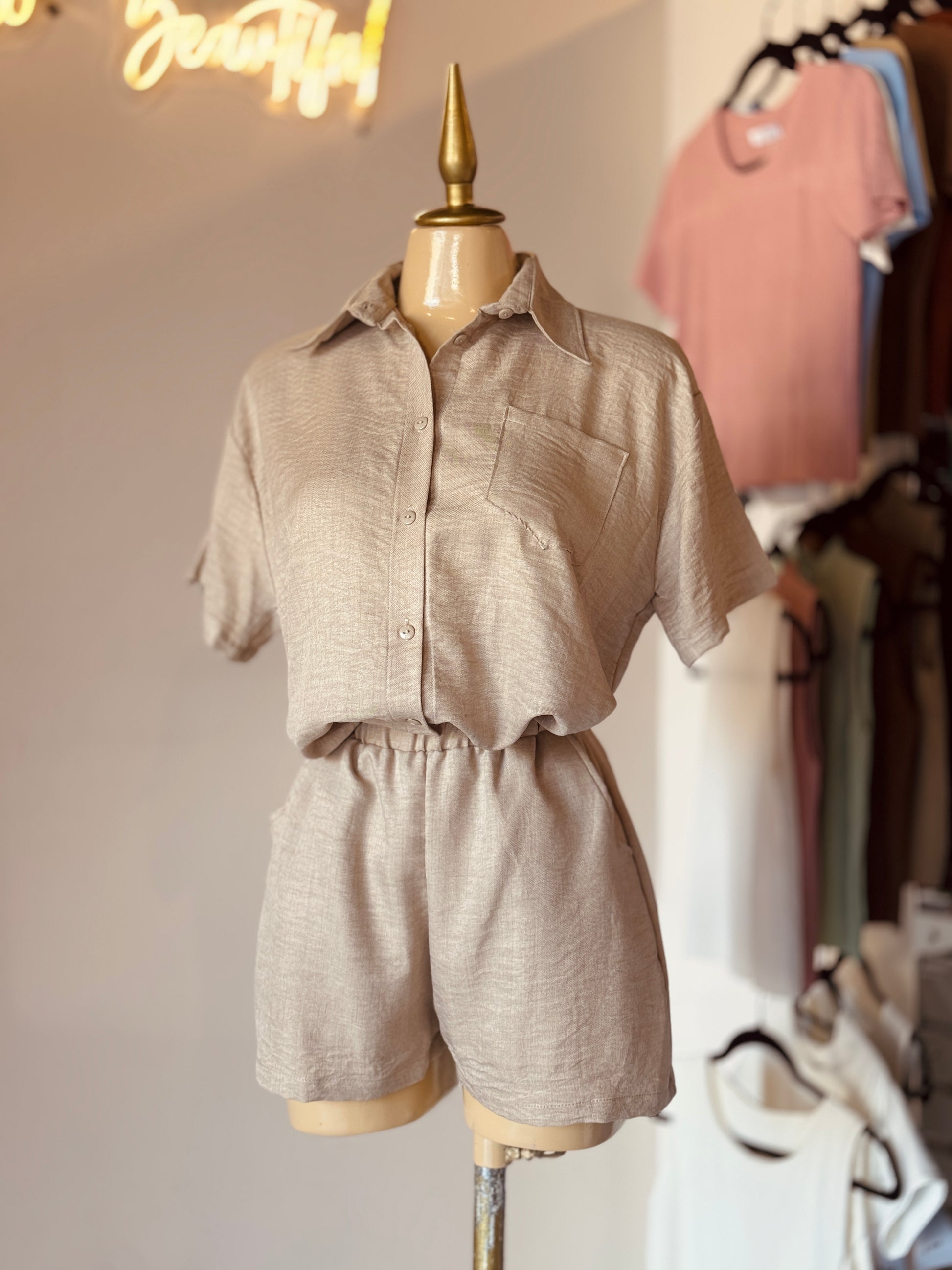 Conjunto Short + Camisa
