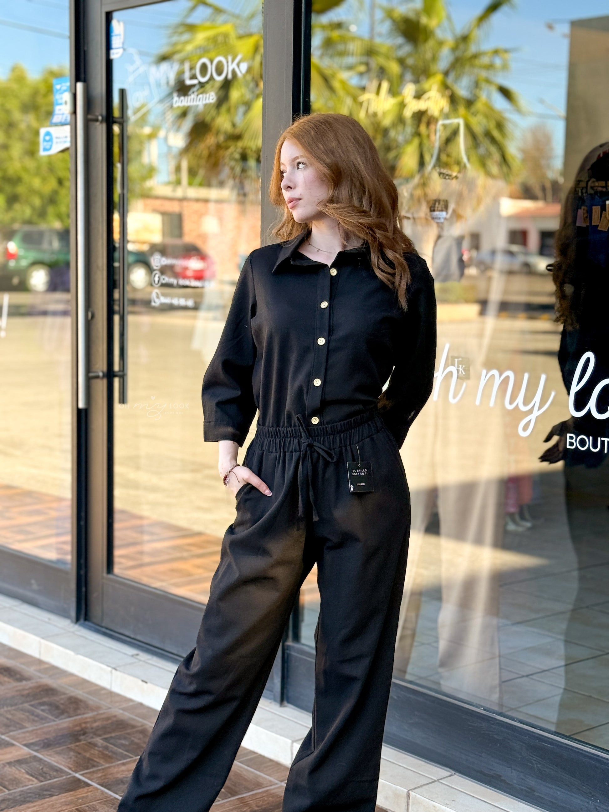 AF-103 CONJUNTO CAMISA Y PANTALON DE LINO