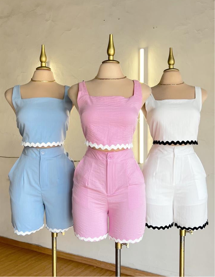 AF-68 CONJUNTO TOP Y SHORT (L820)