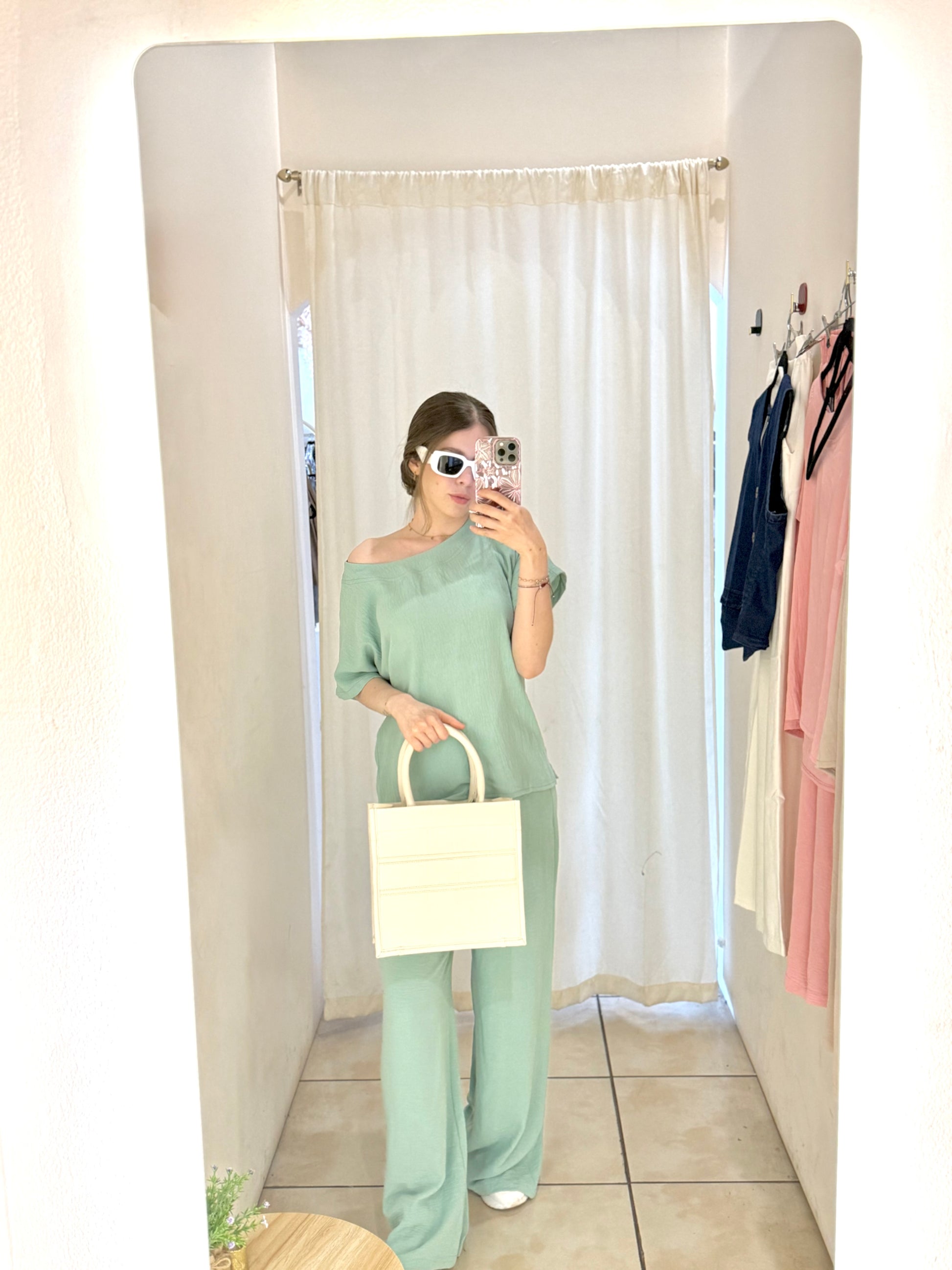 JS-18 CONJUNTO PANTALON + BLUSA