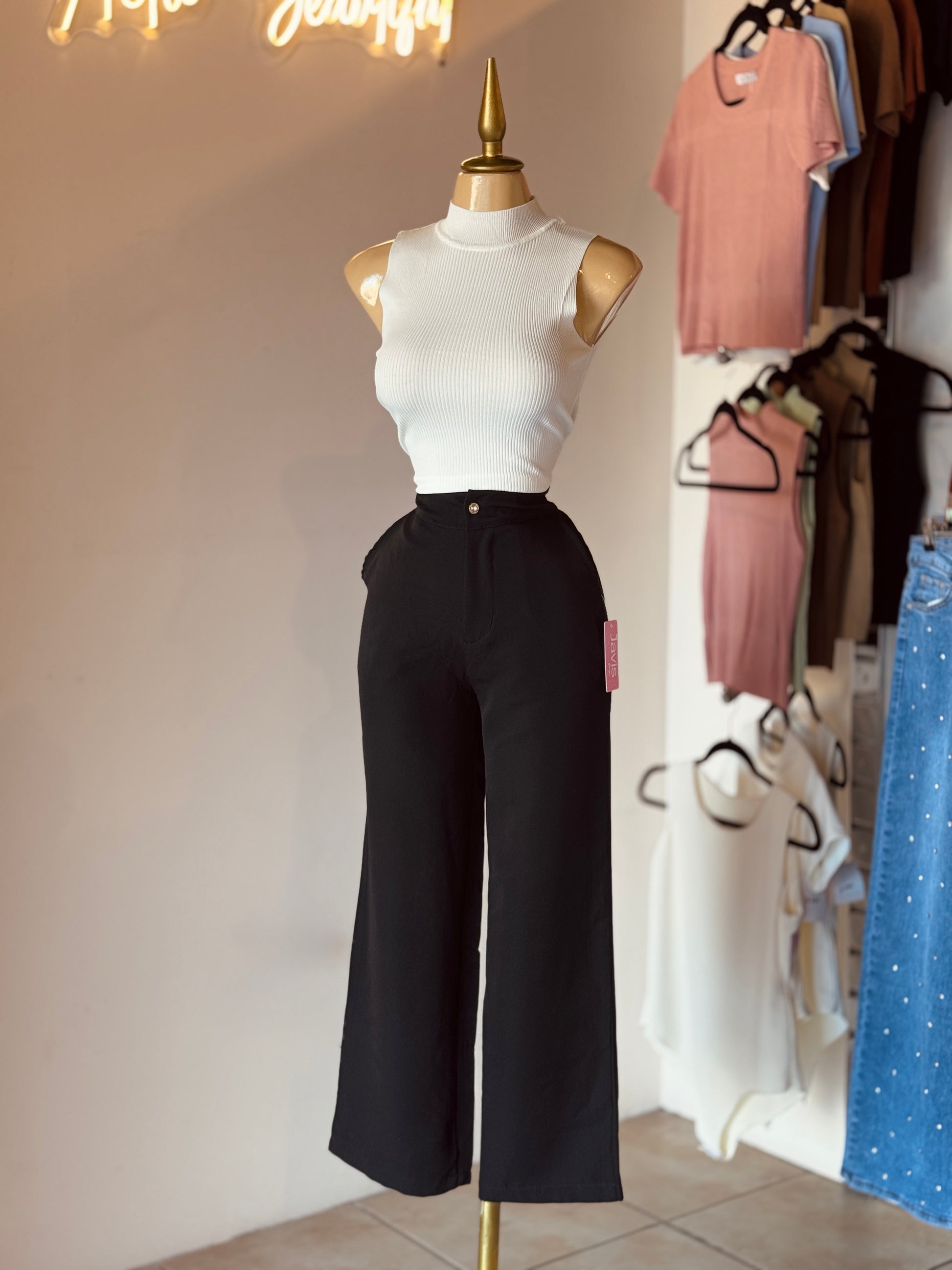 Pantalón Recto de Vestir
