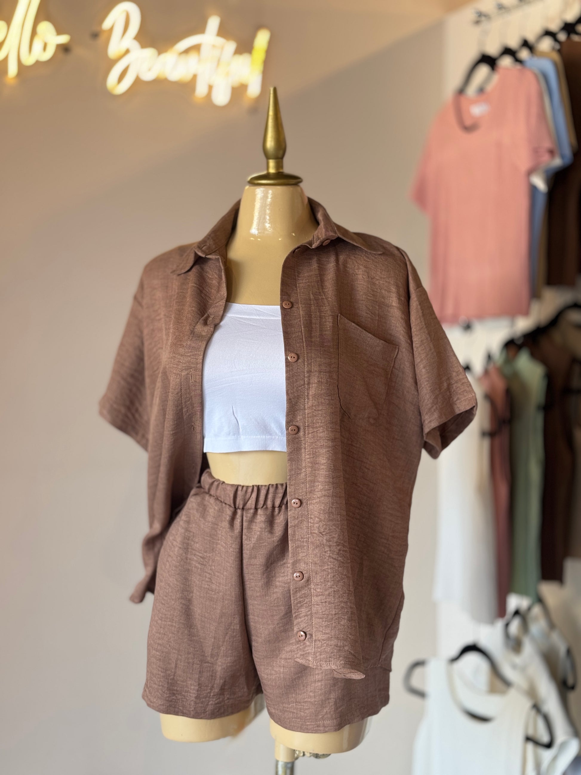 Conjunto Short + Camisa