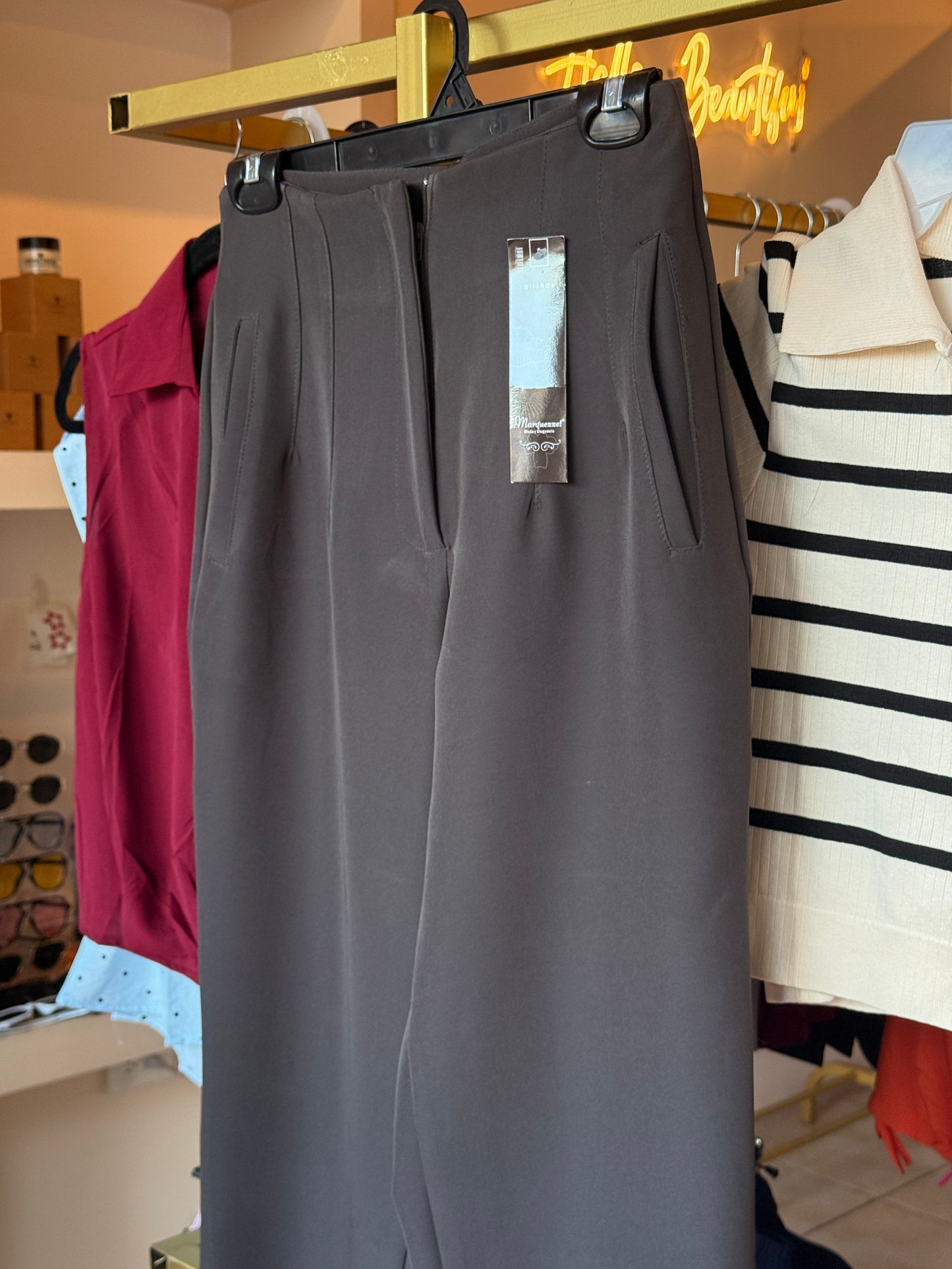 AF-79 pantalón pinza tipo Zara