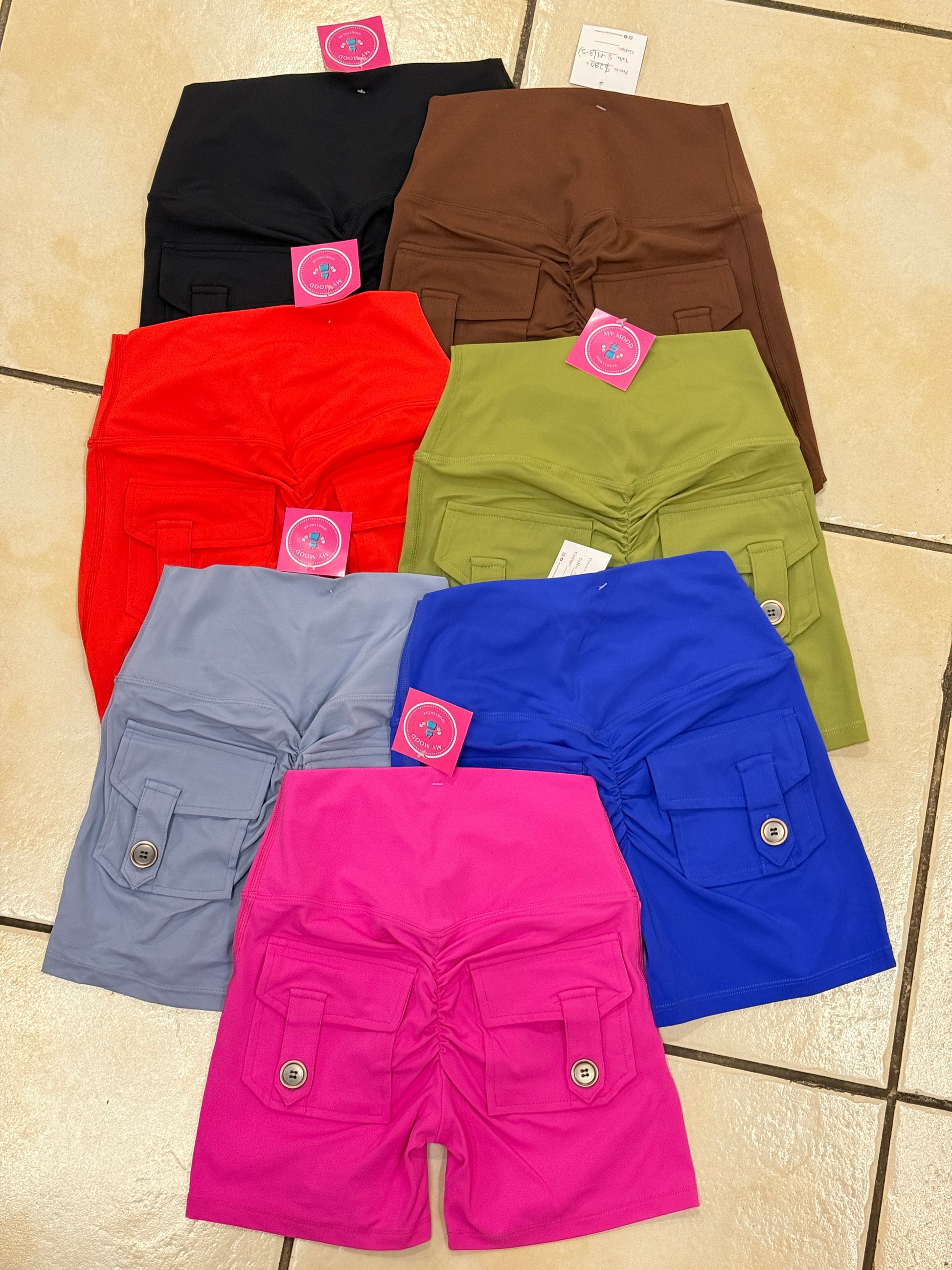 Short deportivo pocket