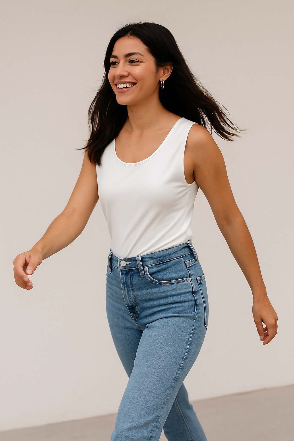 AF pantiblusa básica sin manga