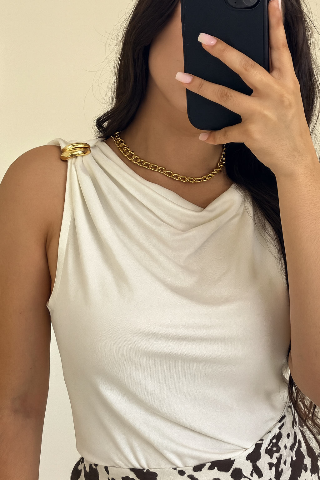 Blusa argolla dorada